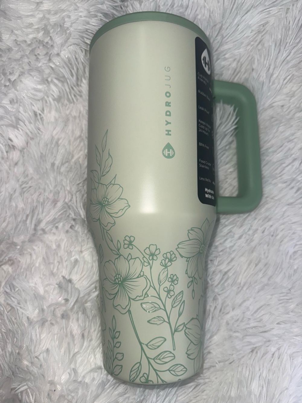 Hydrojug FIZZ 40 oz traveler